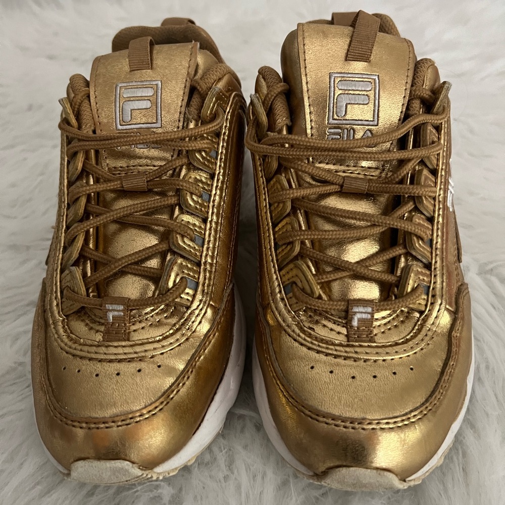 Gold Filas Women’s Size 7.5